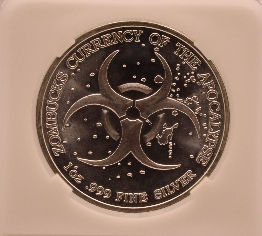 Zombucks Kangaruin 1oz .999 Silver Round