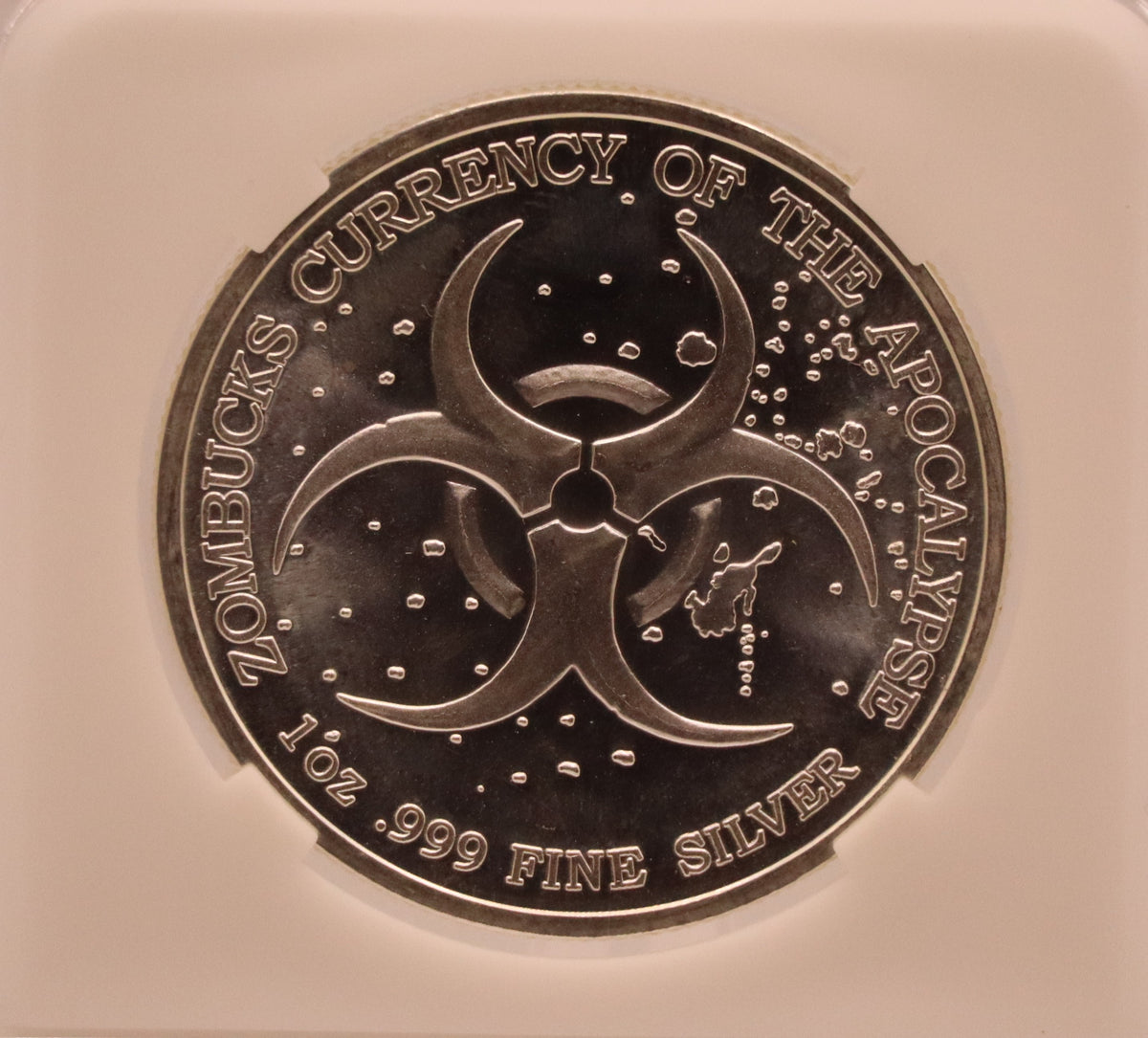 Zombucks Kangaruin 1oz .999 Silver Round
