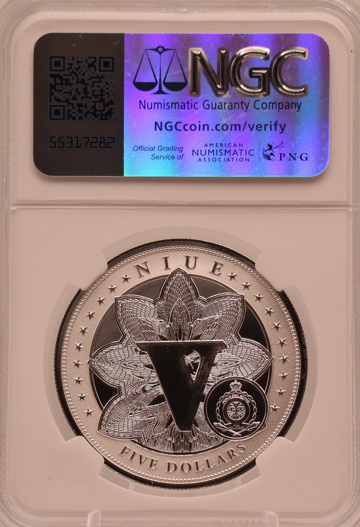 2025 NUIE S $5 Indian Chief NGC Reverse PF70