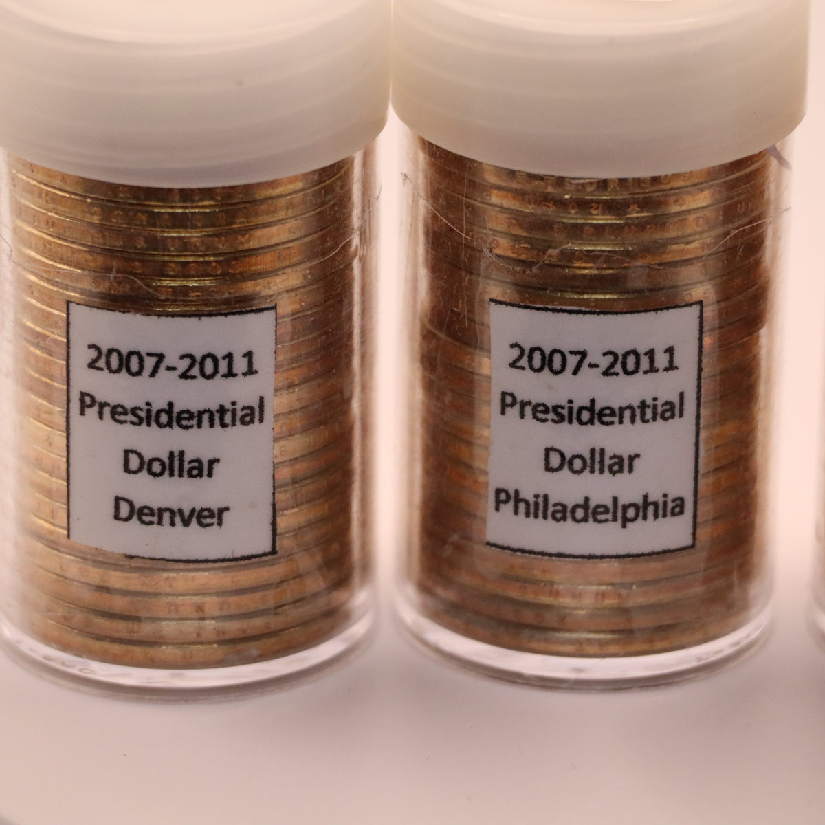 2007-2016 P+D Presidential Dollars Complete Set Unc. 80 Coins