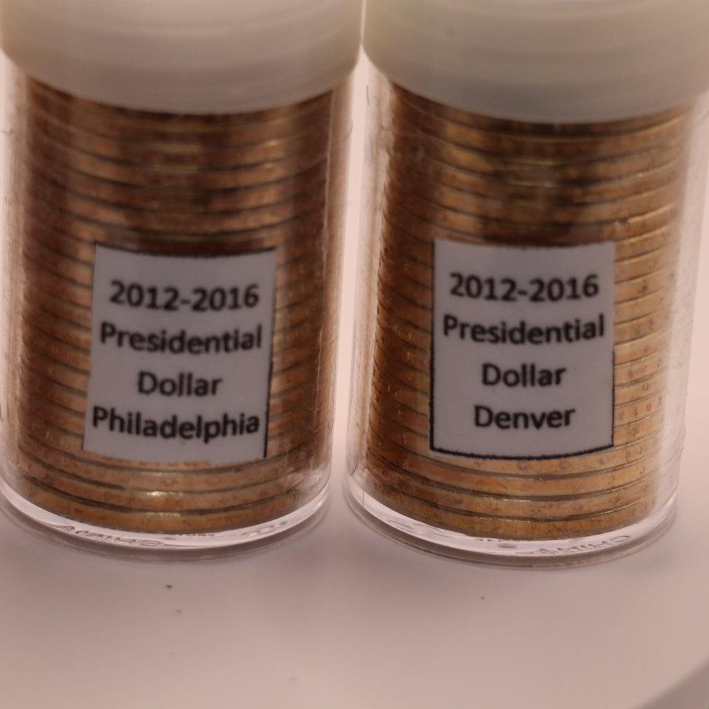 2007-2016 P+D Presidential Dollars Complete Set Unc. 80 Coins