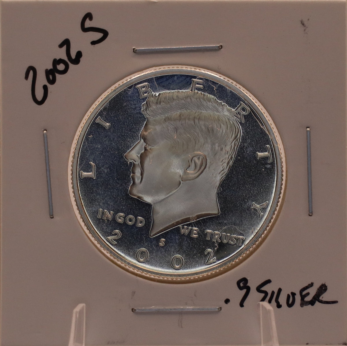 2002-S Kennedy Half Dollar Proof DCAM .9 Silver