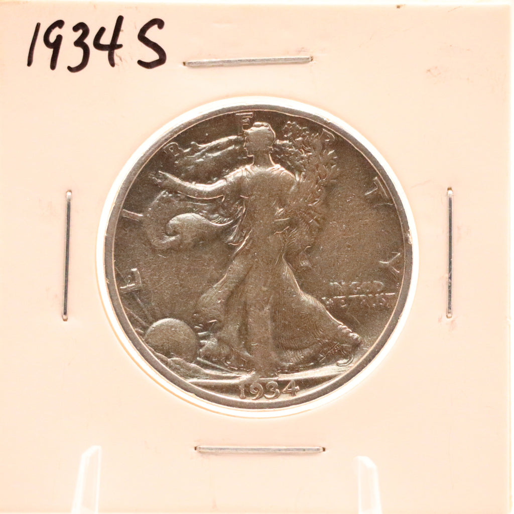 1934-S Walking Liberty Half Dollar