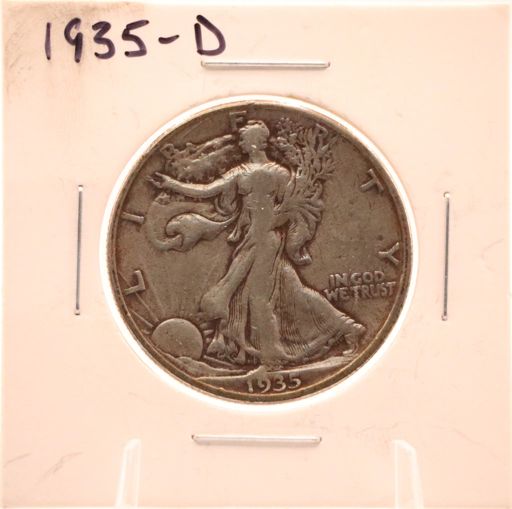 1935-D Walking liberty Half Dollar