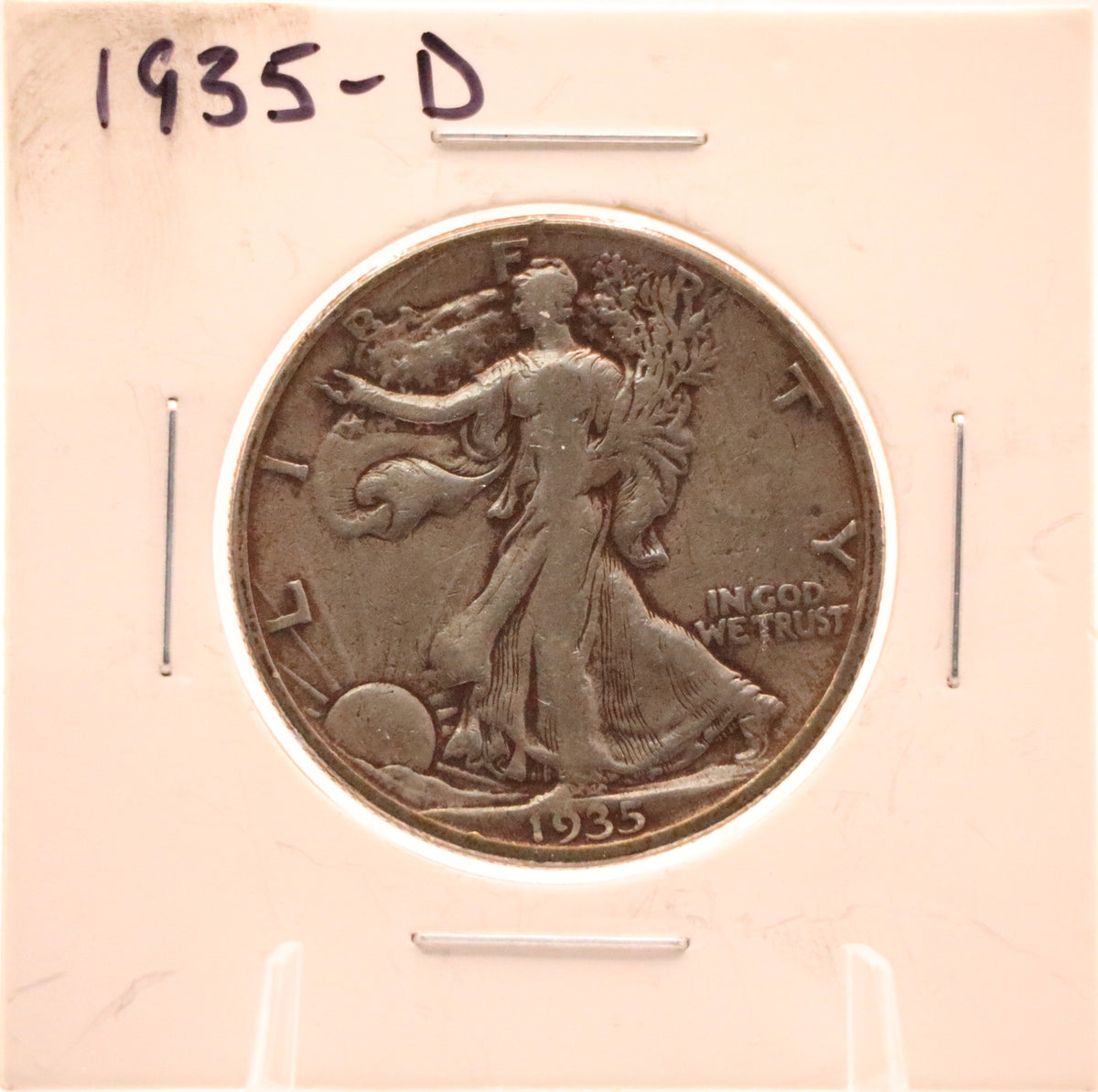 1935-D Walking liberty Half Dollar