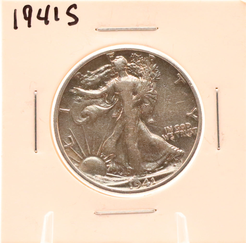 1941-S Walking Liberty Half Dollar