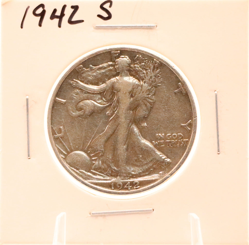 1942-S Walking Liberty Half Dollar