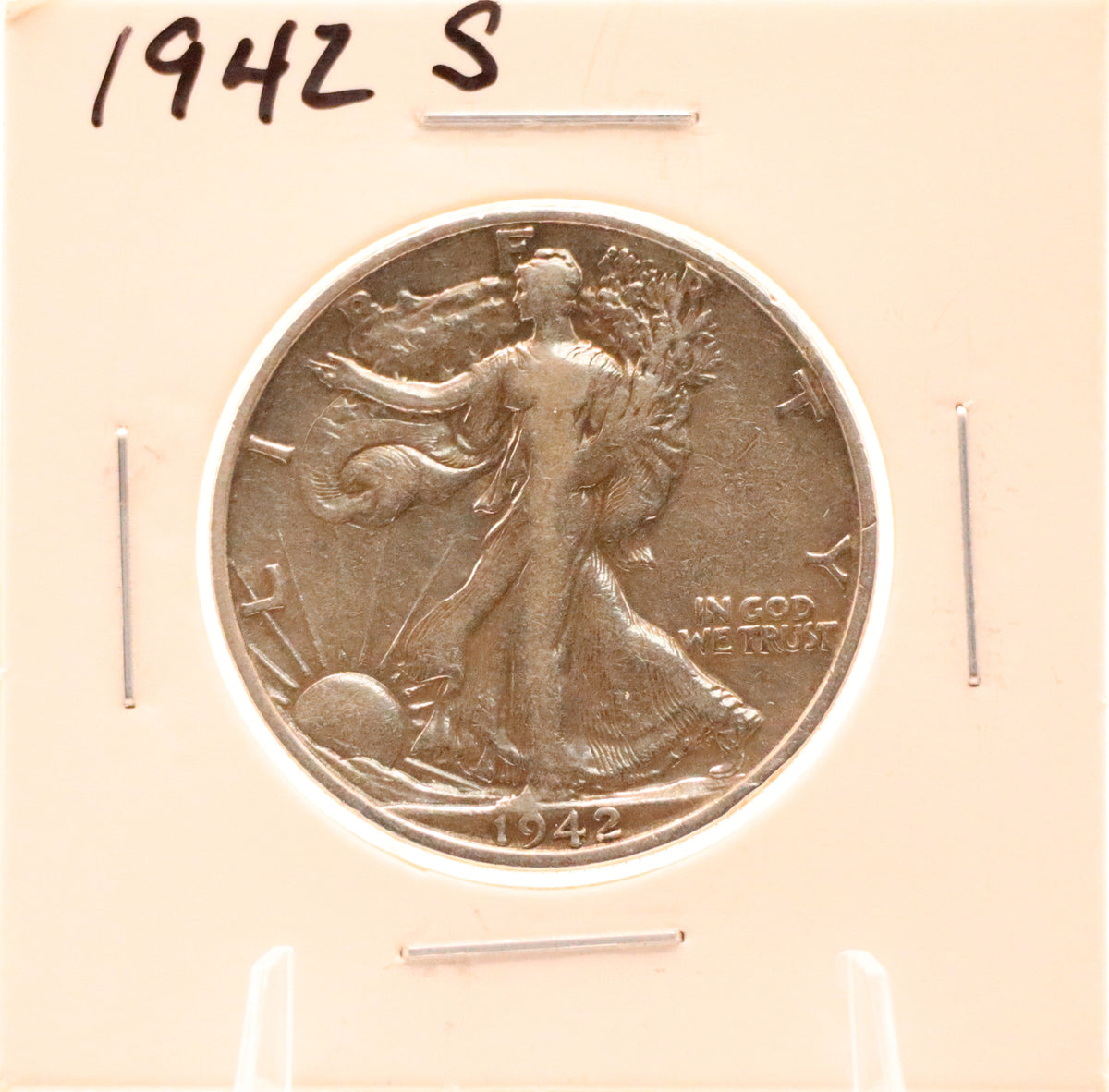 1942-S Walking Liberty Half Dollar