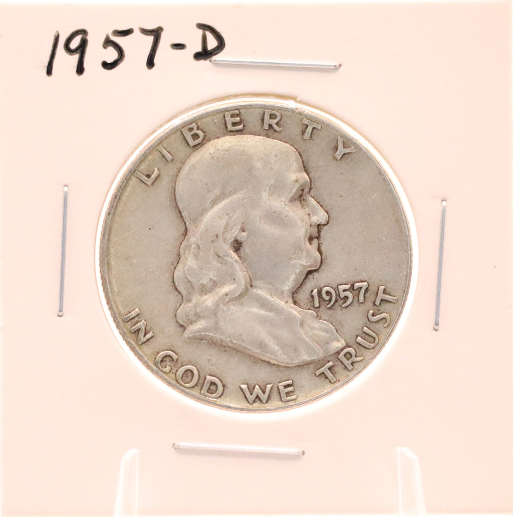 1957-D Franklin Half Dollar