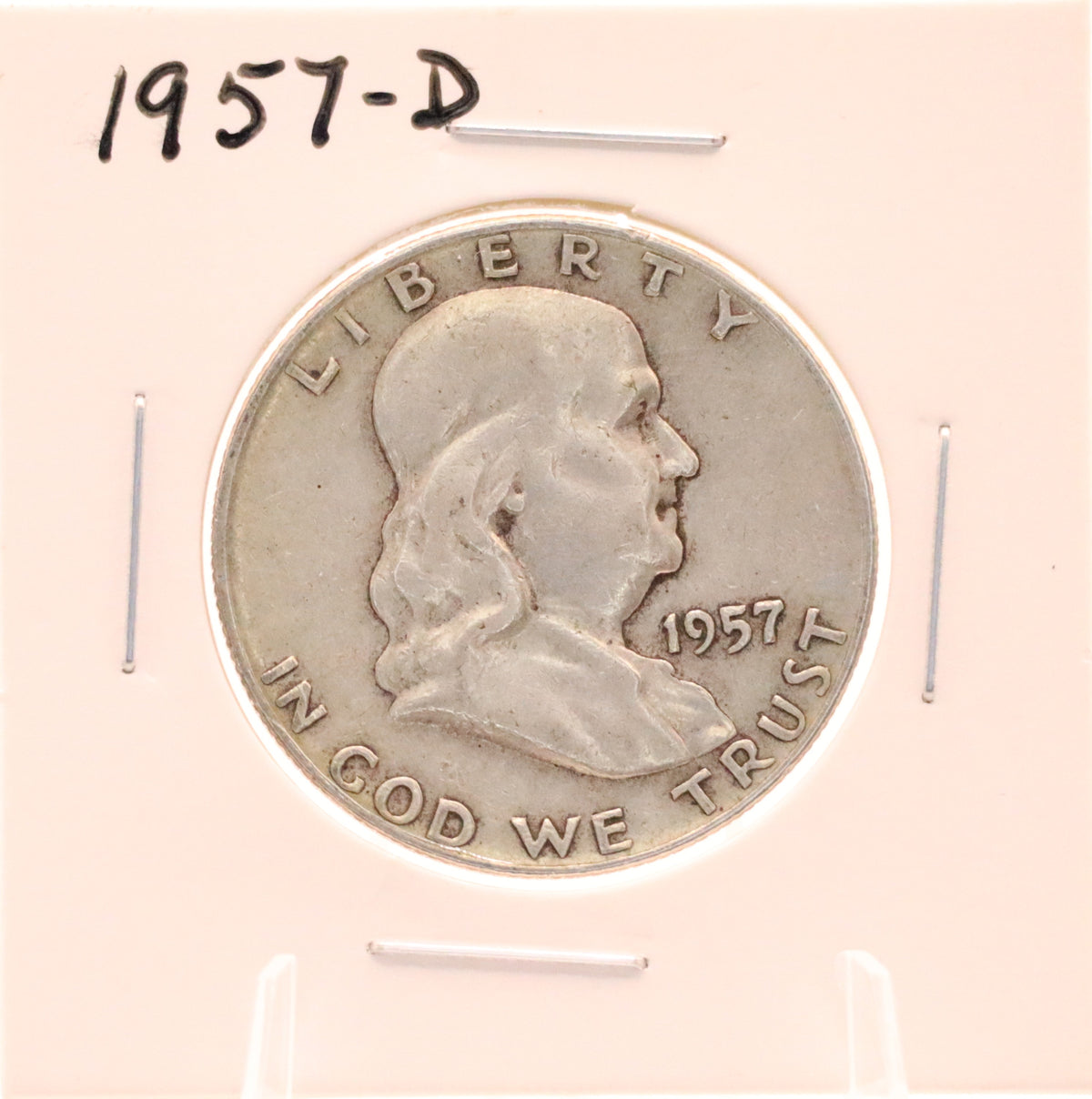 1957-D Franklin Half Dollar