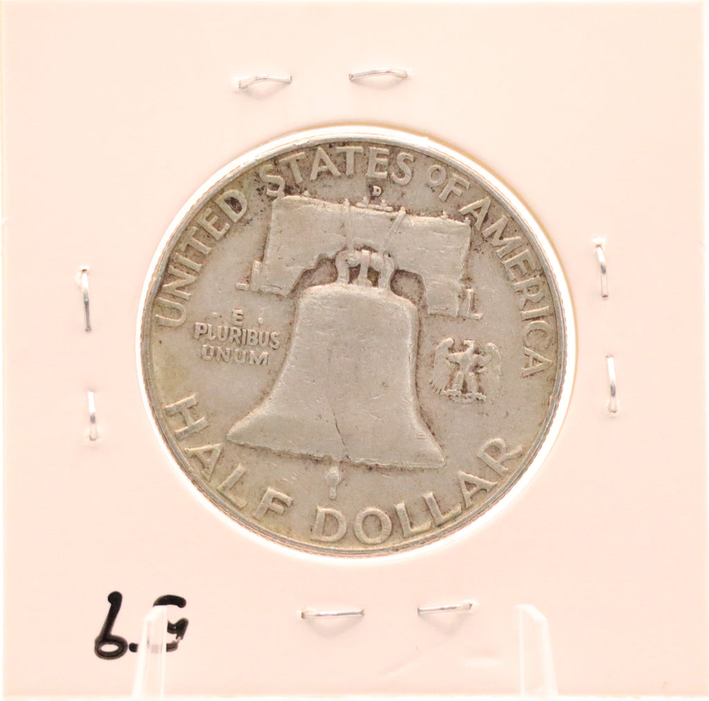 1957-D Franklin Half Dollar