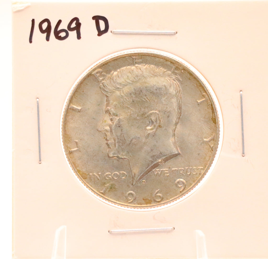 1969-D Kennedy Half Dollar .4 Silver