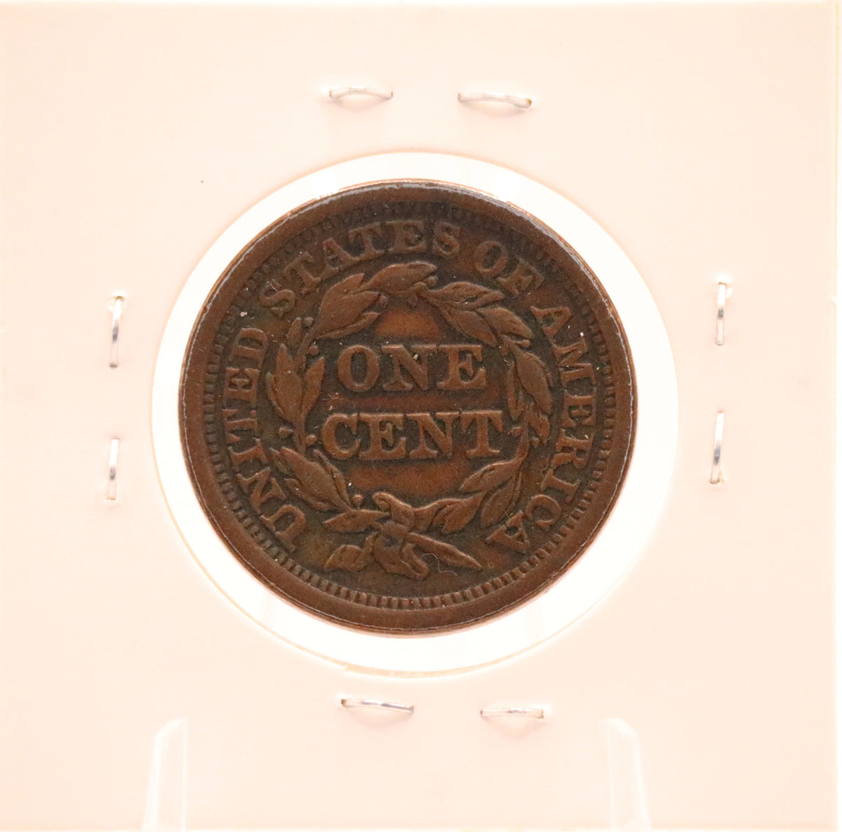 1852 Braided Hair Large Cent