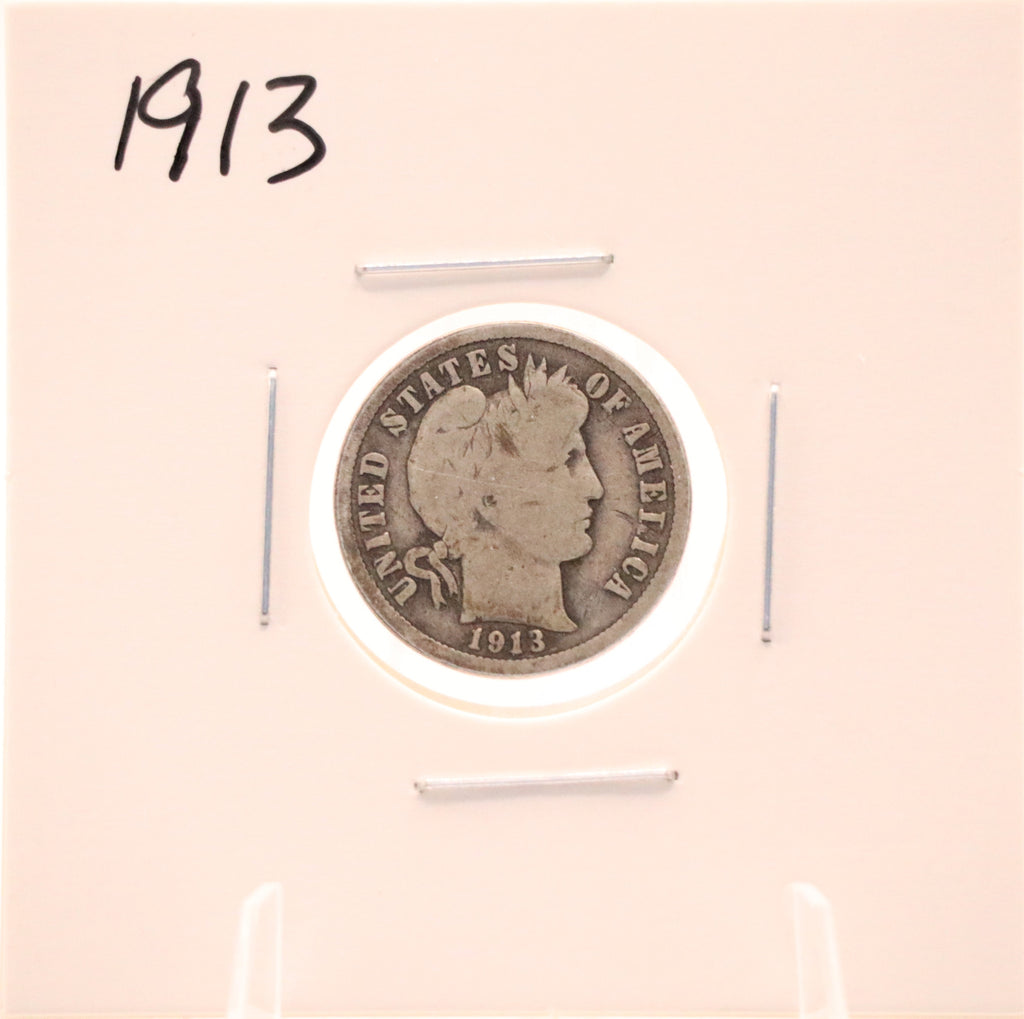 1913 Barber Dime