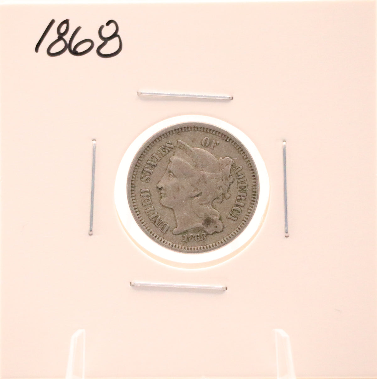 1868 3 Cent Nickel