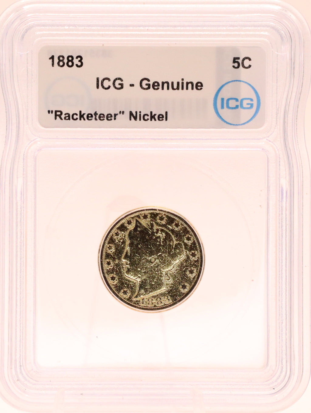 1883 Racketeer Nickel