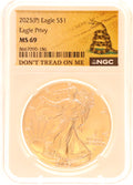 2025 (P) American Silver Eagle - Eagle Privy NGC MS69