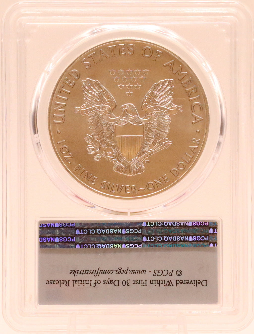 2018 American Silver Eagle First Strike PCGS MS70