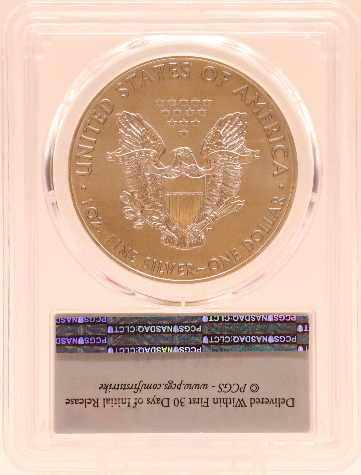 2018 American Silver Eagle First Strike PCGS MS70