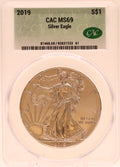 2019 American Silver Eagle CAC MS69