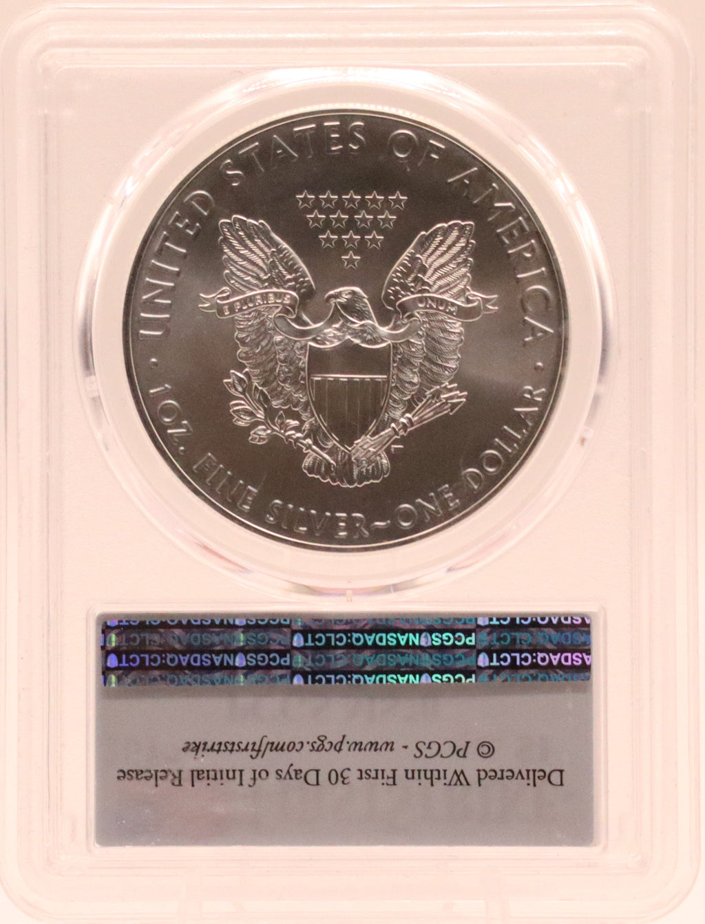 2017 American Silver Eagle First Strike PCGS MS70