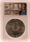 1986 American Silver Eagle (Reagan Legacy Series)