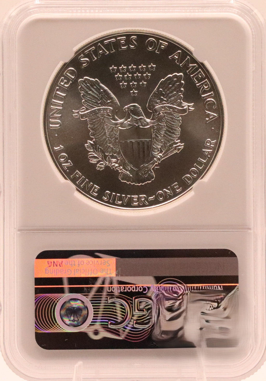 1986 American Silver Eagle (Reagan Legacy Series)