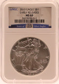 2010 American Silver Eagle Early Release NGC MS69