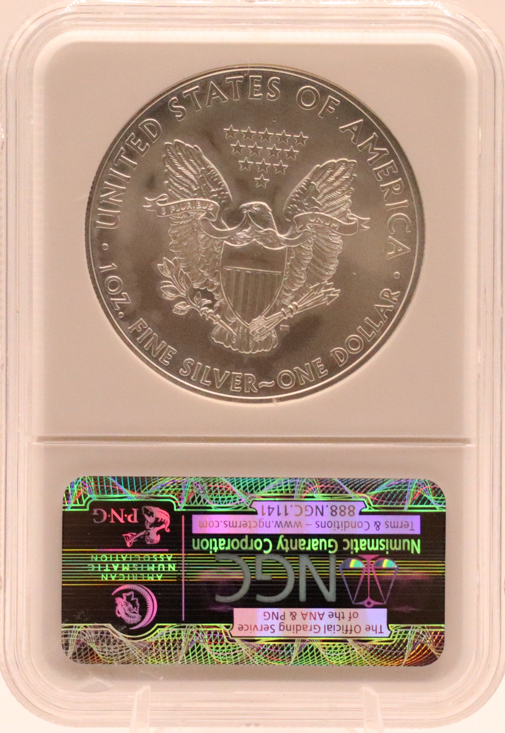 2010 American Silver Eagle Early Release NGC MS69