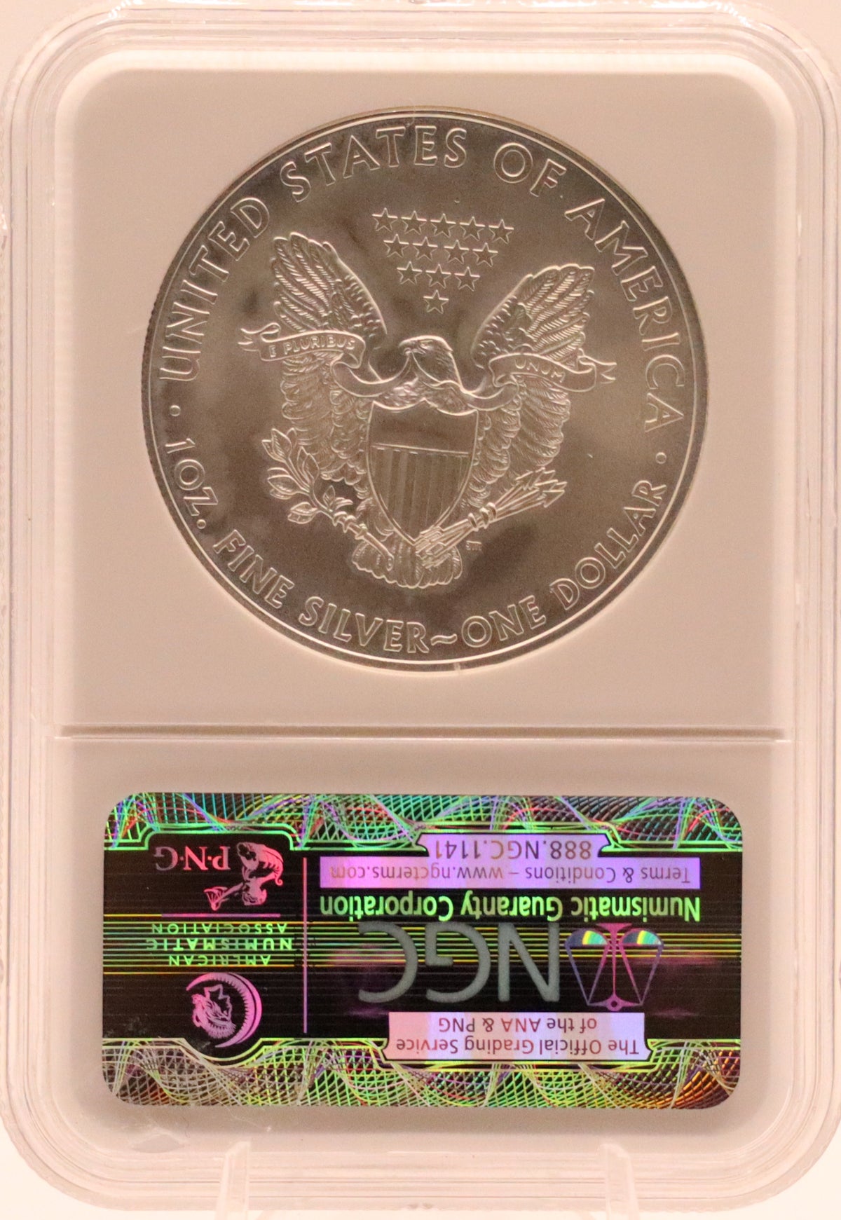 2010 American Silver Eagle Early Release NGC MS69