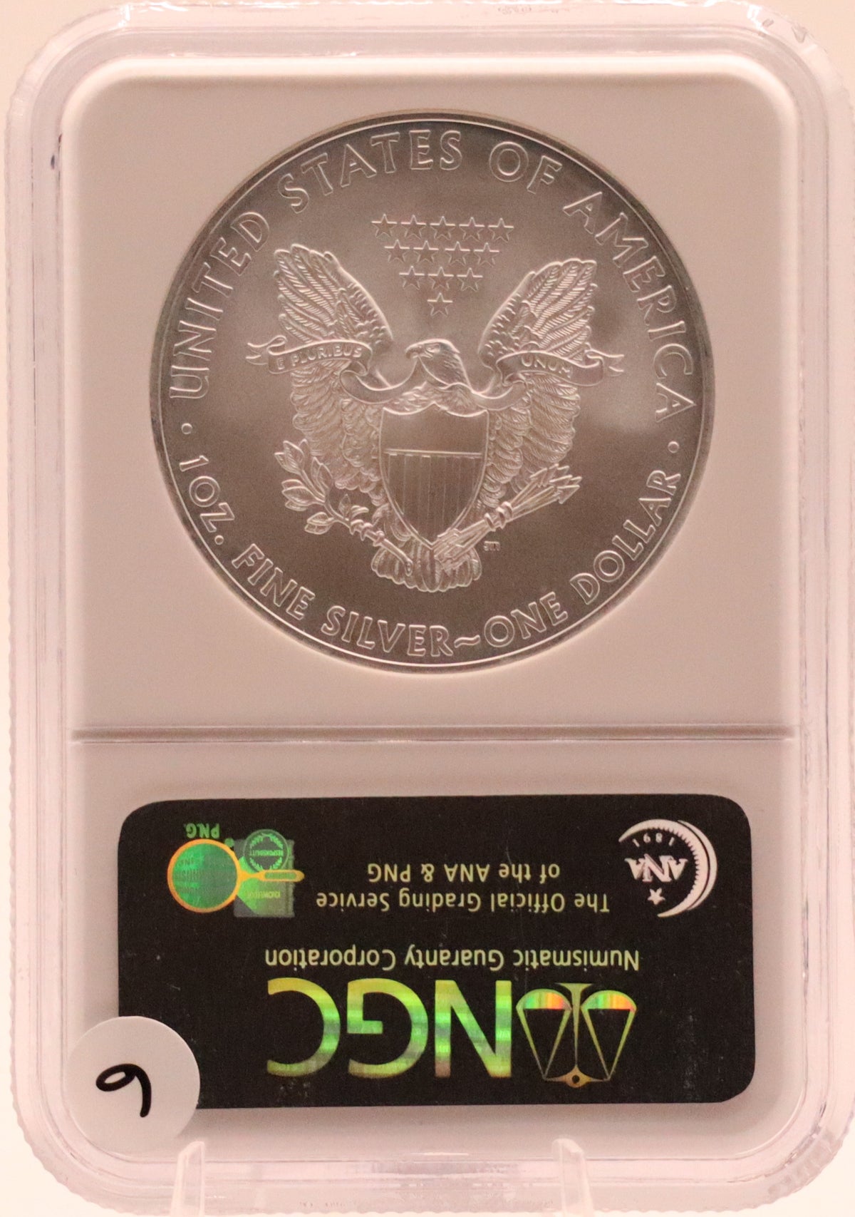 2008 American Silver Eagle Early Release NGC MS69