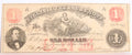 1862 $1 Virginia Treasury Note