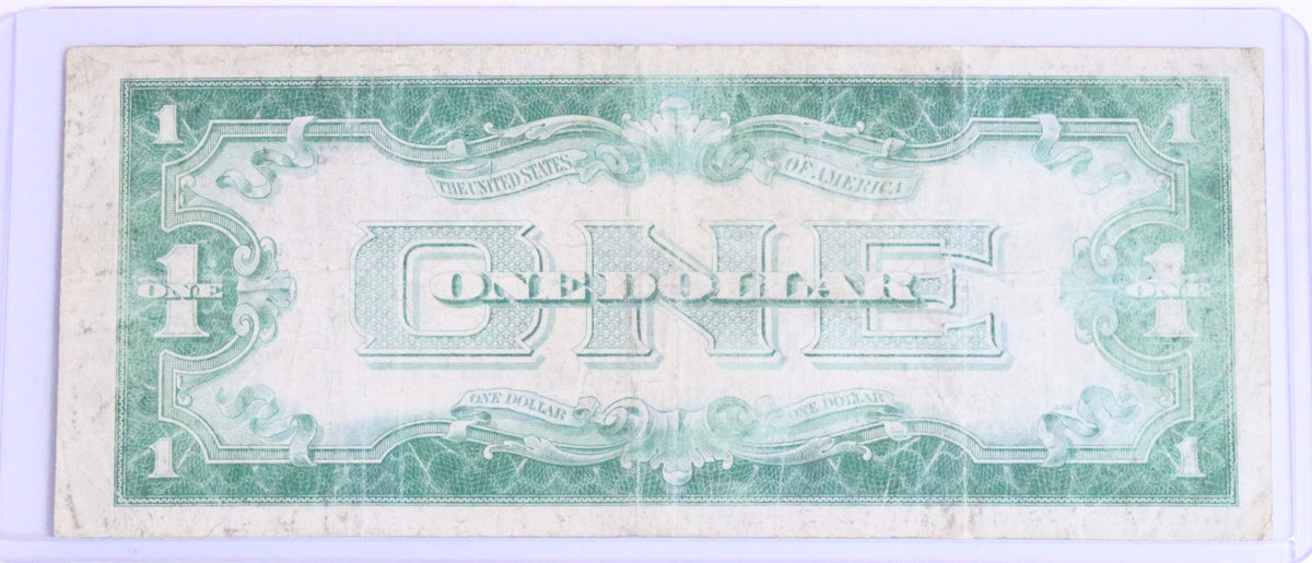 1928 $1 Silver Certificate Funny Back