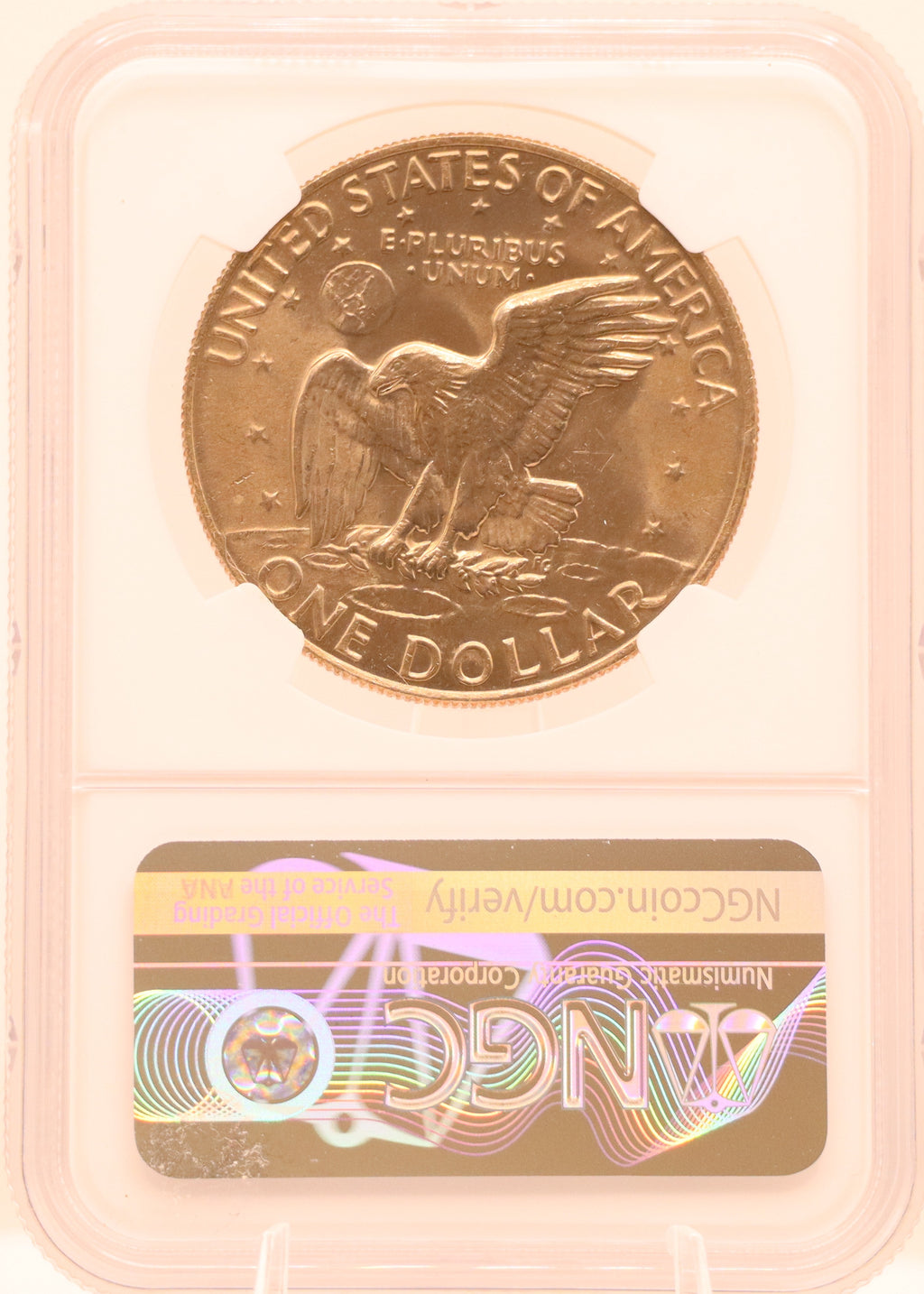 1974 Ike Dollar NGC MS65