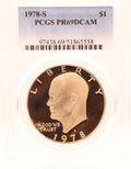 1978-S Ike Dollar PCGS PR69DCAM