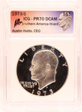 1973-S Ike Dollar ICG PR70DCAM Silver Proof