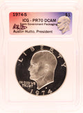 1974-S Ike Dollar ICG PR70 DCAM