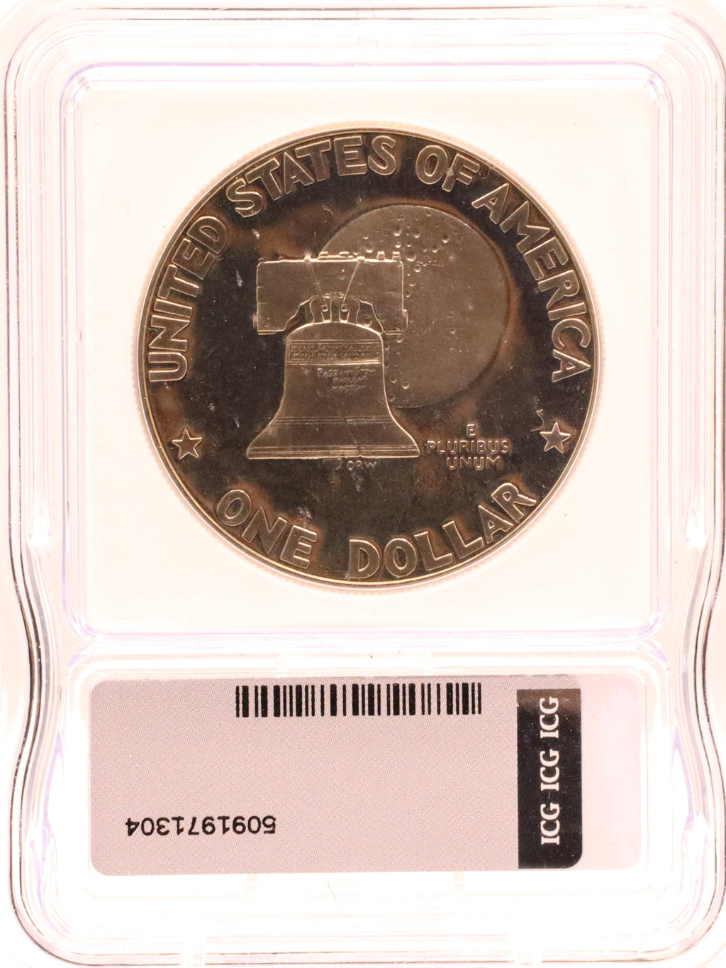 1976-S Ike Dollar ICG PR70 DCAM Type 1