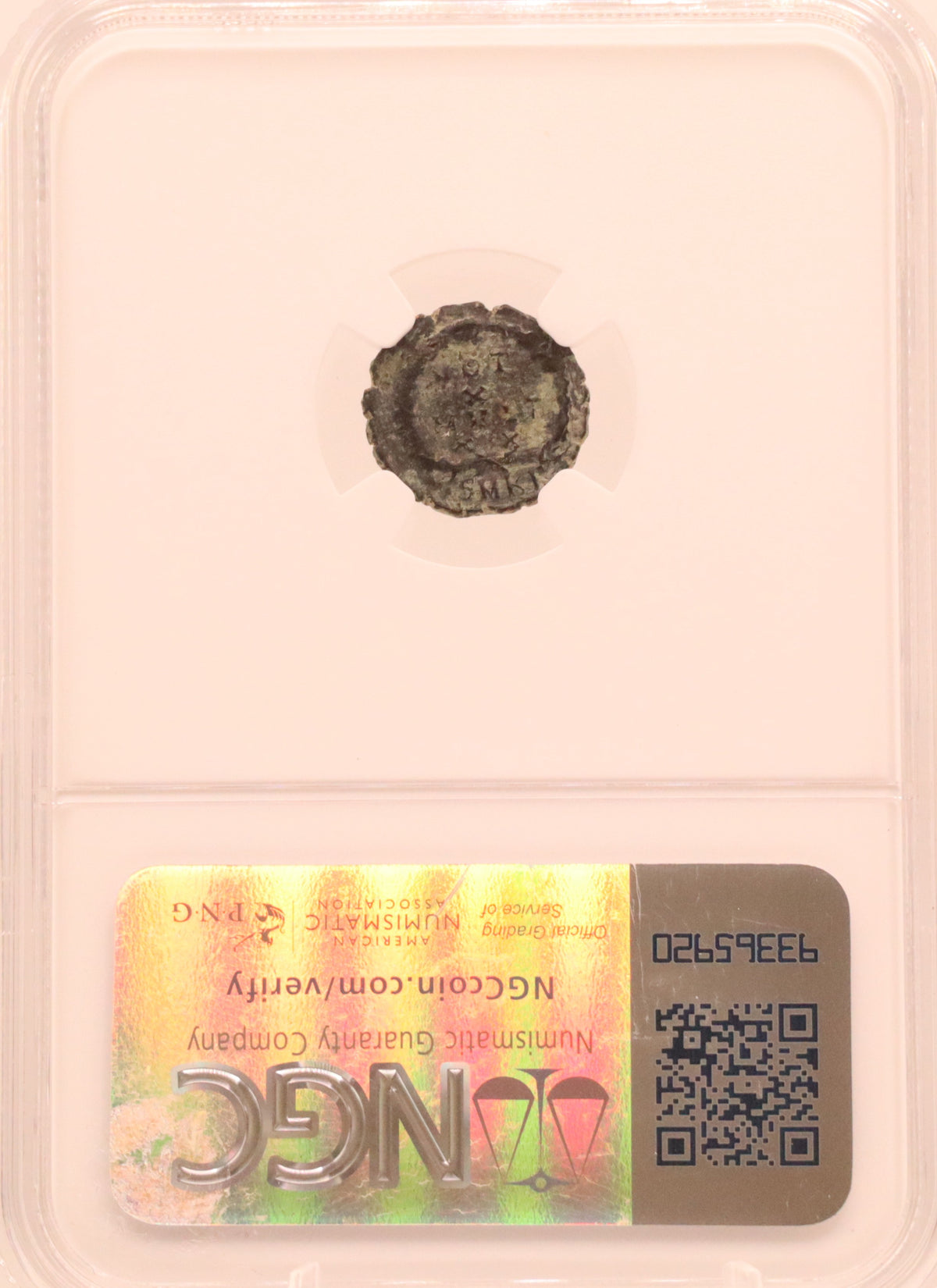 Eastern Roman Empire Theodosius I, AD 379-395 AE4 (Nummus)
