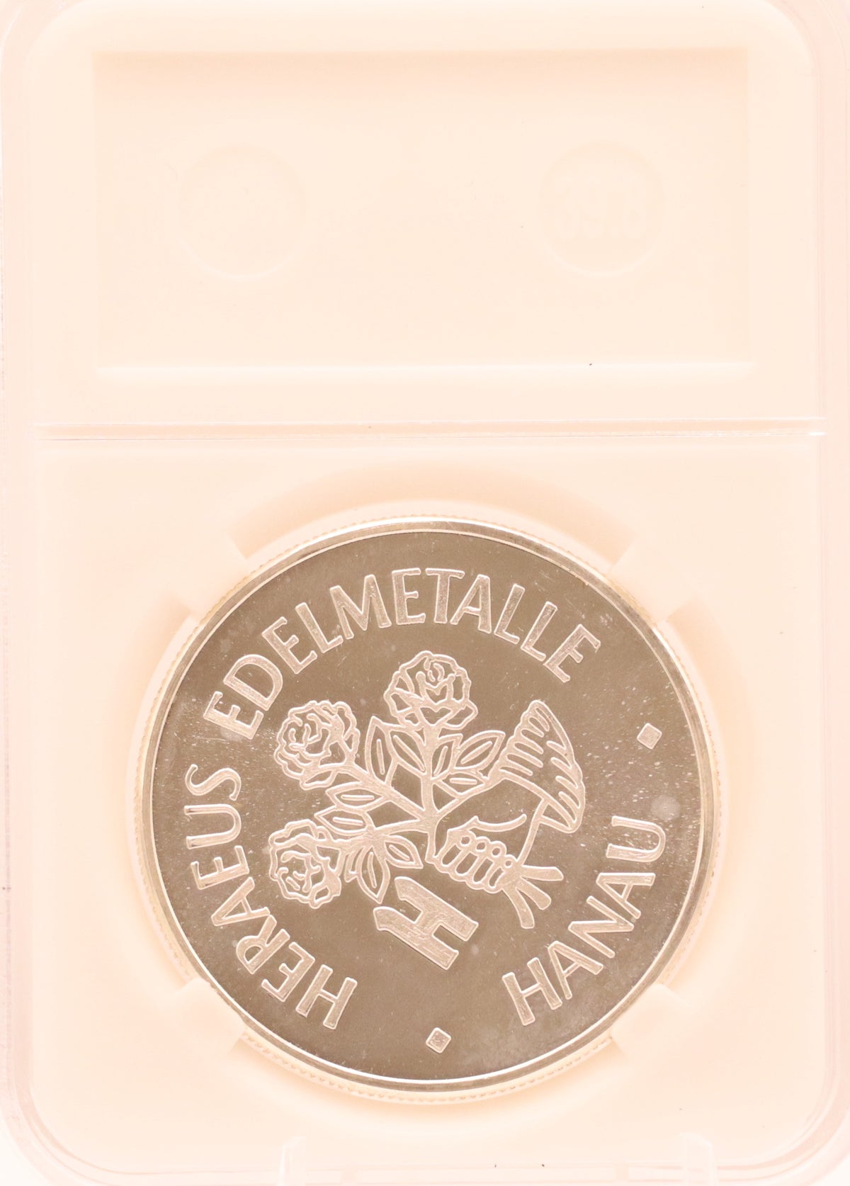 Heraeus .999 1oz Silver Round