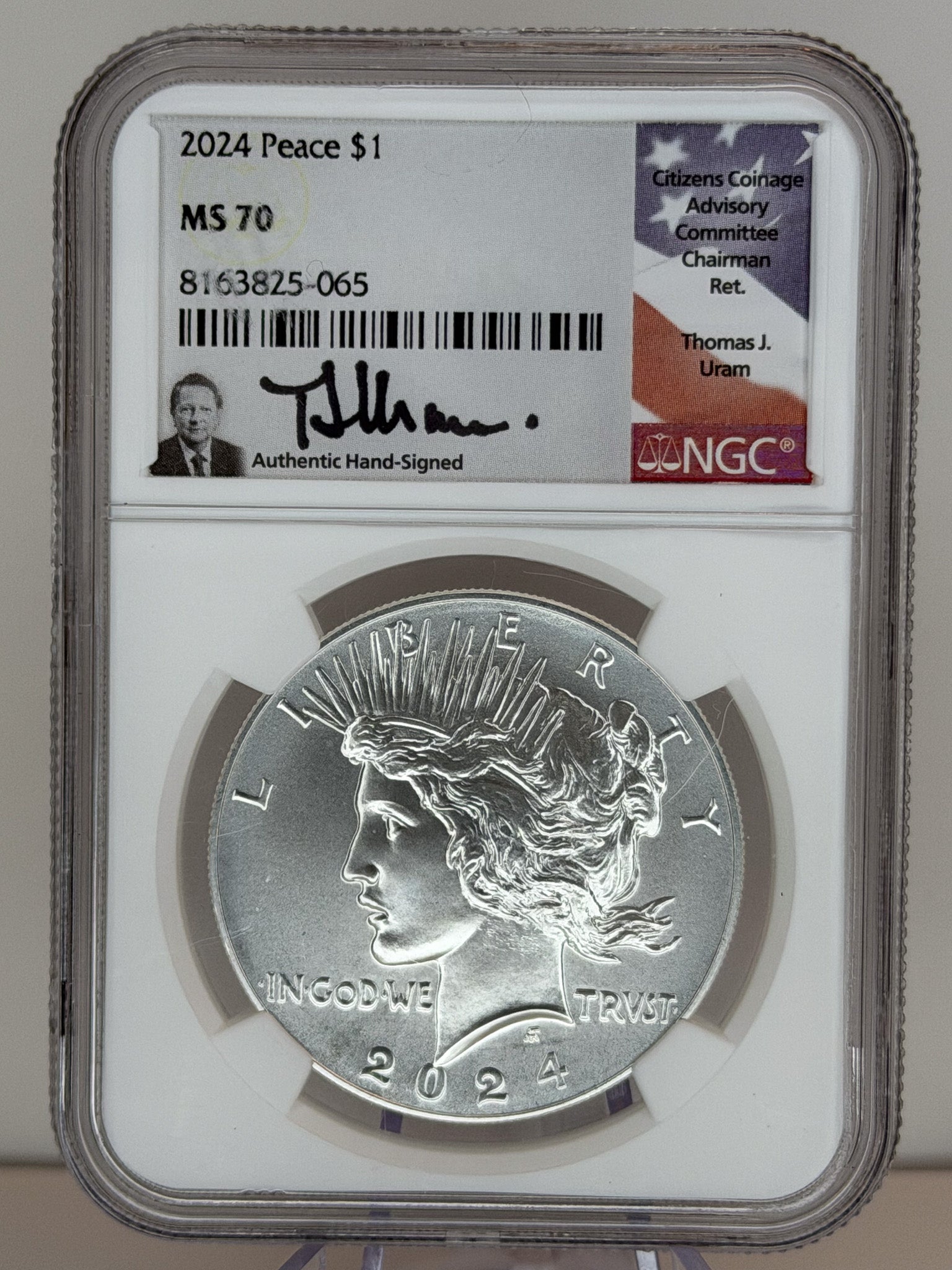 2024 Peace $1