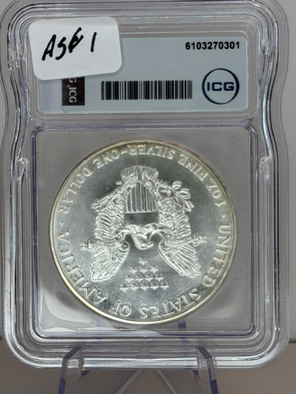 1986 American Silver Eagle