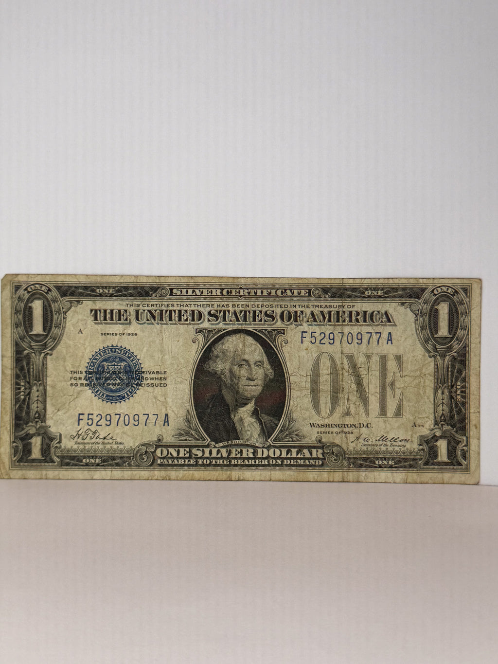 1928 $1 Silver Certificate