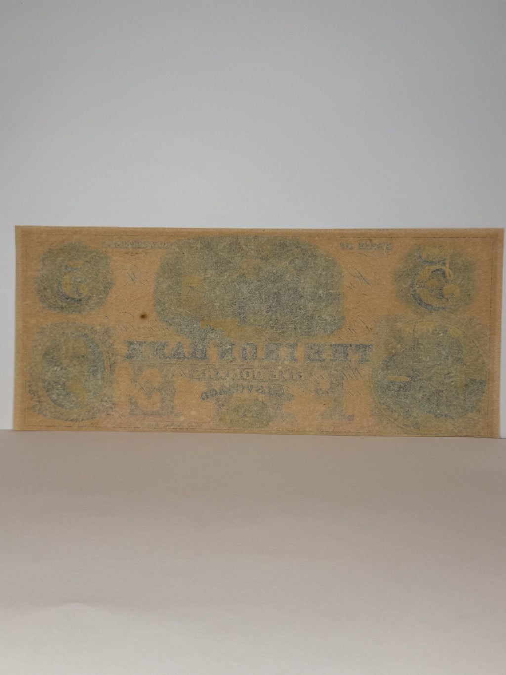 1800's Connecticut $5 Note