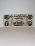 1800's City Bank of New Haven $100 Note